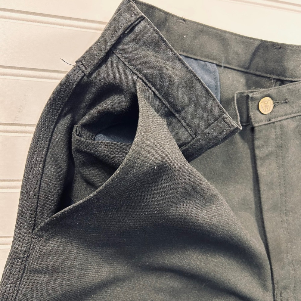 Workrite Nomex IIIA FR Full Cut Work Pants Men 34 (FITS 33) Black 402NMX75BK - Picture 4 of 16
